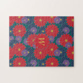 Puzzle Casse-tête floral Splashy automnal (Horizontal)