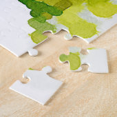 Puzzle Casse-tête heureuse de grenouille (Côté)
