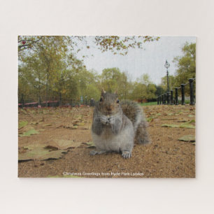 Puzzle Casse-tête Hyde Park Londres Écureuil Gris