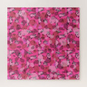Puzzle Casse-tête impossible de cochon rose (Horizontal)