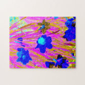 Puzzle Casse-tête 'Jonquilles roses' (Horizontal)