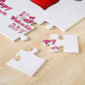 Puzzle Casse-tête Joyeuse Saint-Valentin Joyeux Anniversa (Côté)