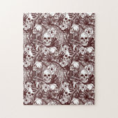 Puzzle Casse-tête Jungle Skulls (Vertical)
