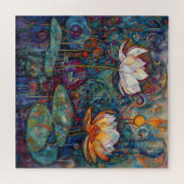 Puzzle Casse-tête Lotus et nénuphars (Horizontal)