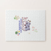 Puzzle Casse-tête mignon de hamster à l'esthétique soigné (Horizontal)