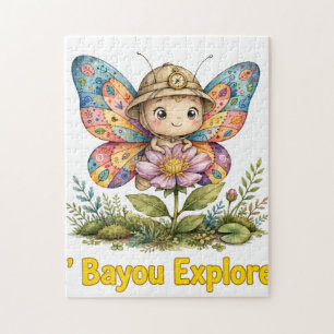 Puzzle Casse-tête Papillon des Lil' Bayou Explorers