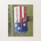 Puzzle Casse-tête patriotique de boîte aux lettres (Vertical)