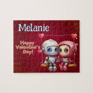 Puzzle Casse-tête personnalisé pour enfant Robot pour la