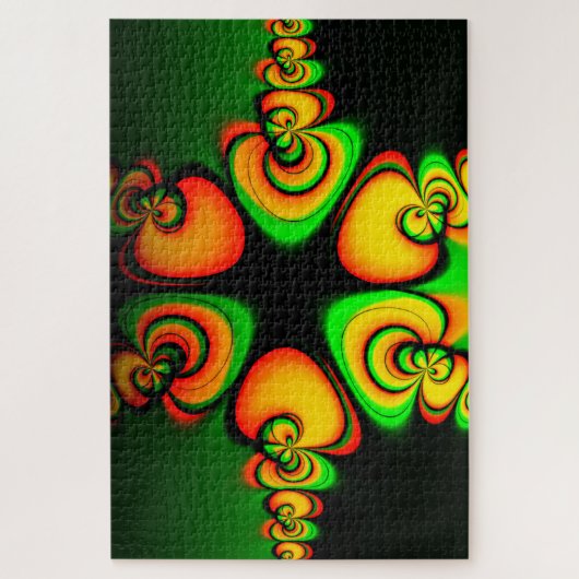 Puzzle casse-tête rasta (Vertical)