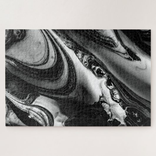 Puzzle casse-tête spatial alien (Horizontal)