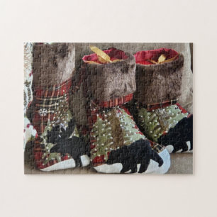 Puzzle Casse-tête Surprise Bas de Bois, 11" x 14"
