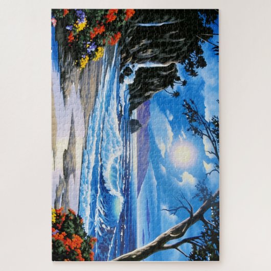 Puzzle Casse-tête | Vagues sur la plage 50 cm x 76 cm, 10 (Vertical)