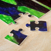 Puzzle Casse-tête verte d'îles (Côté)