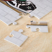 Puzzle Casse-tête verte personnalisée du Jersey de (Côté)