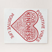 Puzzle Casse-tête Vibrations Positives Vie Positive (Horizontal)