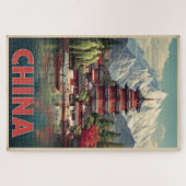 Puzzle Casse-tête Vintage Chine (Horizontal)