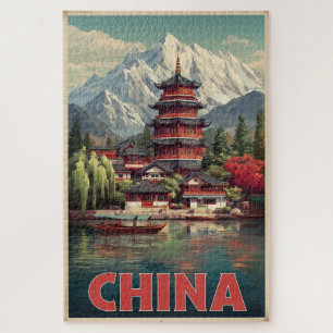 Puzzle Casse-tête Vintage Chine