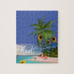 Puzzle Casse-têtes de la plage Tournesol