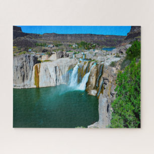 Puzzle Casse-têtes des chutes d'eau de l'Idaho.