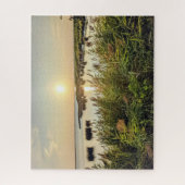 Puzzle Casse-têtes du coucher de soleil Outer Banks Duck (Vertical)