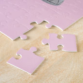 Puzzle Casse-têtes éléphant blanc mignons (Côté)