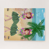 Puzzle Casse-têtes Filles d'Hawaï (Horizontal)