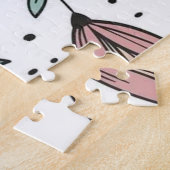 Puzzle Casse-têtes floraux de rose mignons (Côté)