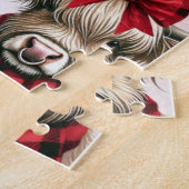 Puzzle Casse-têtes Joyeuse Saint-Valentin Vaches (Côté)