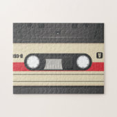 Puzzle Cassette Audio (Horizontal)