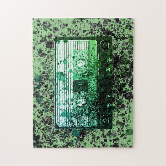 Puzzle Cassette audio rétro (Vertical)