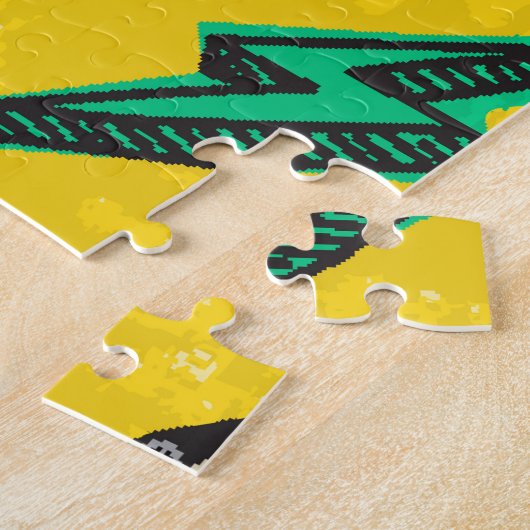 Puzzle Cassette rétro : Design de Love Party des années 8 (Côté)