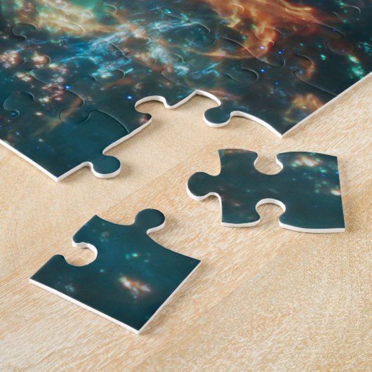 Puzzle Cassiopée colorée A | Supernova | JWST (Côté)