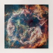 Puzzle Cassiopée colorée A | Supernova | JWST (Horizontal)