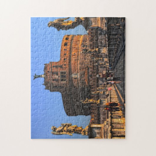 Puzzle Castel Sant Angelo Rome. (Vertical)