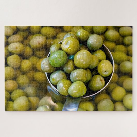 Puzzle Castelvetrano Olives vertes douces (Horizontal)
