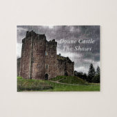 Puzzle Castle Doune en Ecosse Famille Shaw Clan (Horizontal)