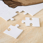 Puzzle Castor au baseball avec baseball (Côté)