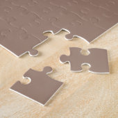 Puzzle Castor (couleur solide) (Côté)