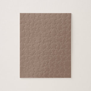 Puzzle Castor (couleur solide)