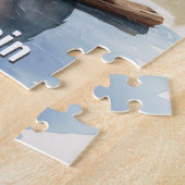 Puzzle Castor mignon avec Stick Kids Personnalisé (Côté)