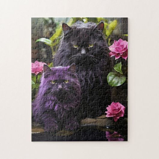 Puzzle Cat (Vertical)