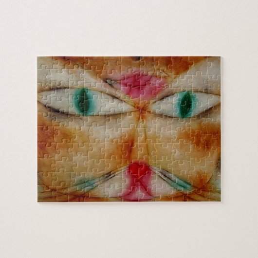Puzzle Cat and Bird, Paul Klee, (Horizontal)