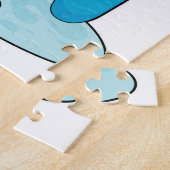 Puzzle Cat as Snowboarder (Côté)