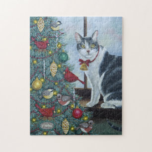 Puzzle Cat de Noël 0417