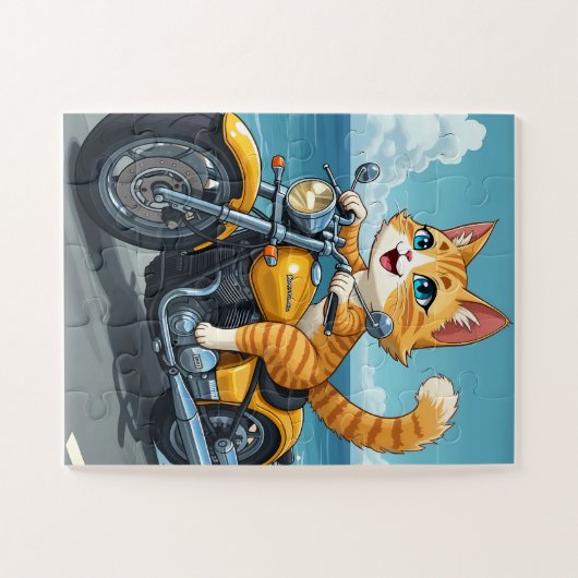 Puzzle Cat drôle (Horizontal)