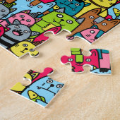 Puzzle Cat et kitten (Côté)