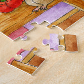 Puzzle Cat habilleuse couturière salle de confection puzz (Côté)