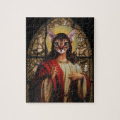 Puzzle Cat Jesus (Vertical)