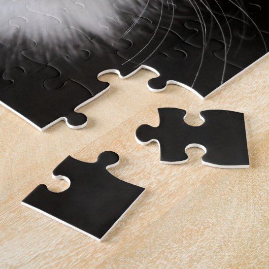 PUZZLE CAT NOIR ET BLANC (Côté)