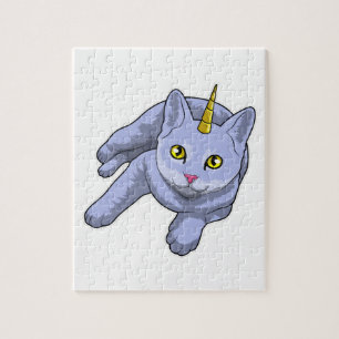 Puzzle Cat Unicorn